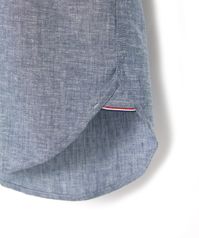 ノンアイロン ダンガリー シャツ【シワになりにくい】