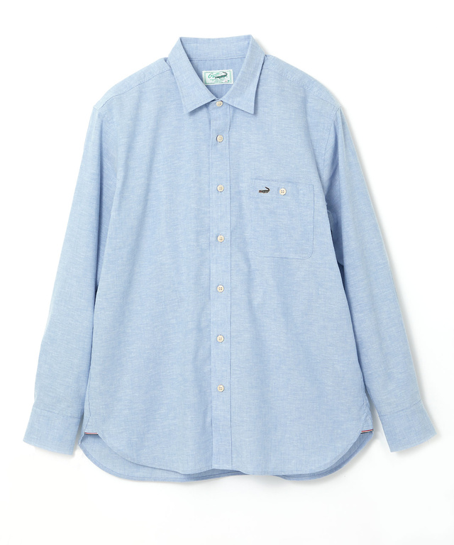 ノンアイロン ダンガリー シャツ【シワになりにくい】