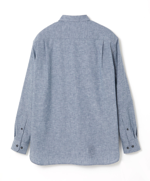 ノンアイロン ダンガリー シャツ【シワになりにくい】