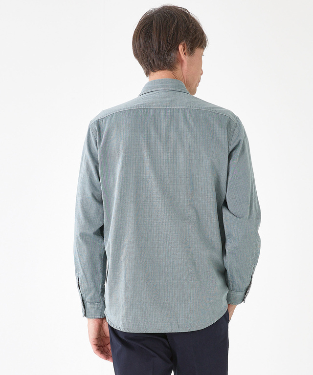 クロコダイルタータン リバーシブル シャツ【吸汗速乾】