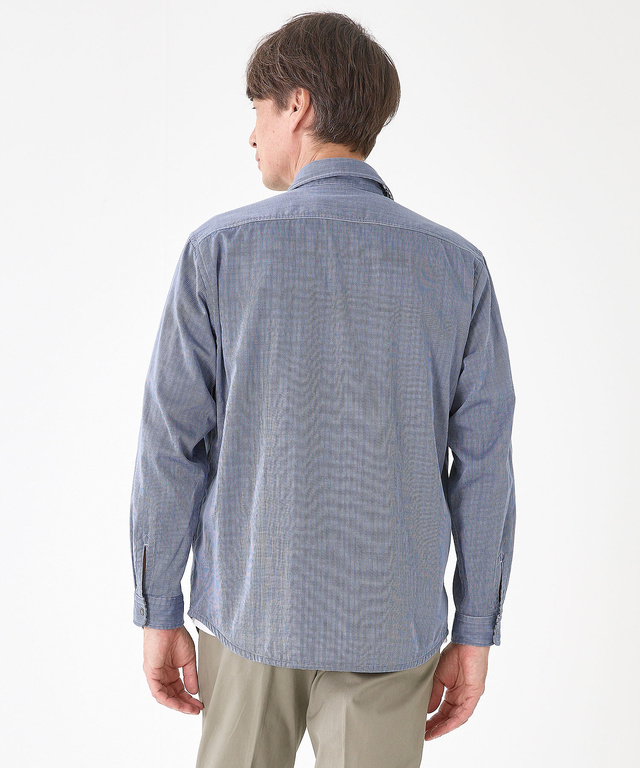 クロコダイルタータン リバーシブル シャツ【吸汗速乾】