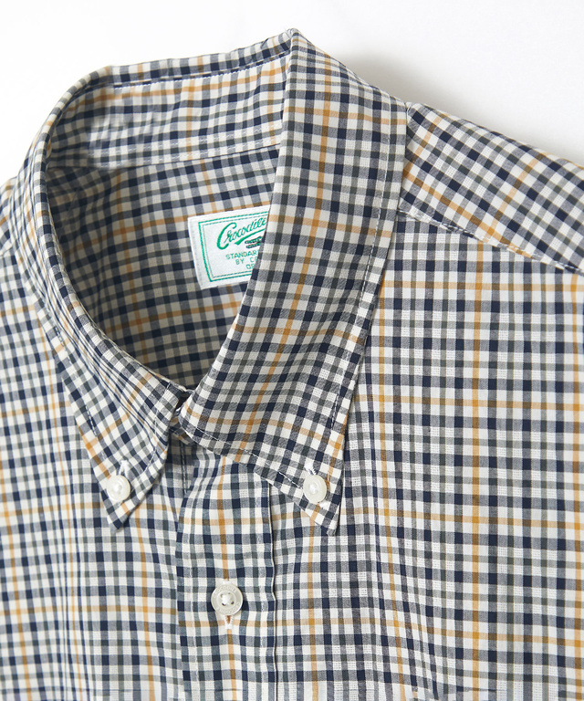 クロコダイルタータン ボタンダウン シャツ