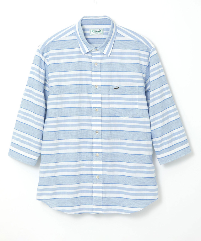 サッカー ボーダー 七分丈 シャツ 【吸汗速乾】