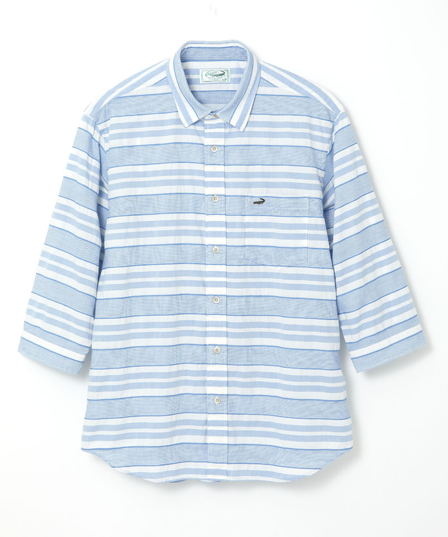 サッカー ボーダー 七分丈 シャツ 【吸汗速乾】