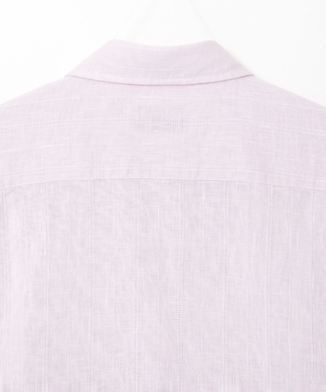 ゼロリネン ストライプ シャツ