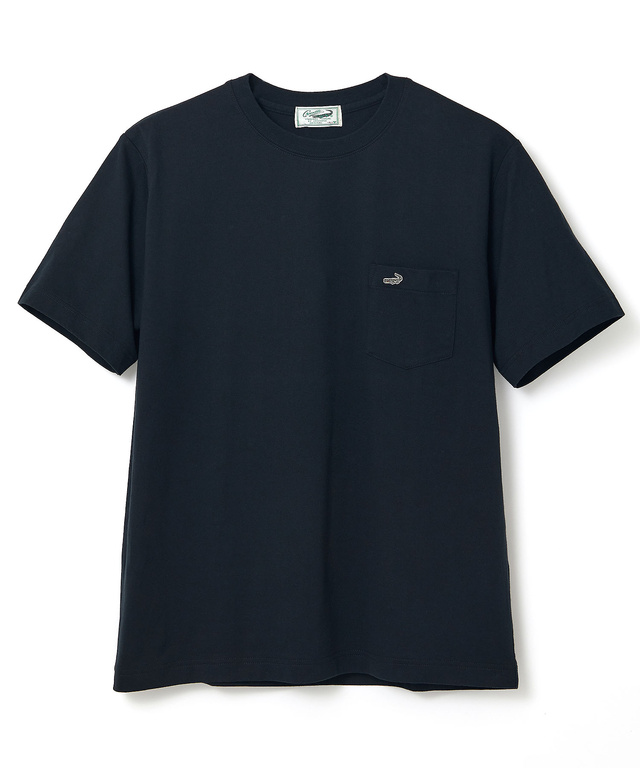 ポケット付きワンポイントTシャツ【TEMP-C】  