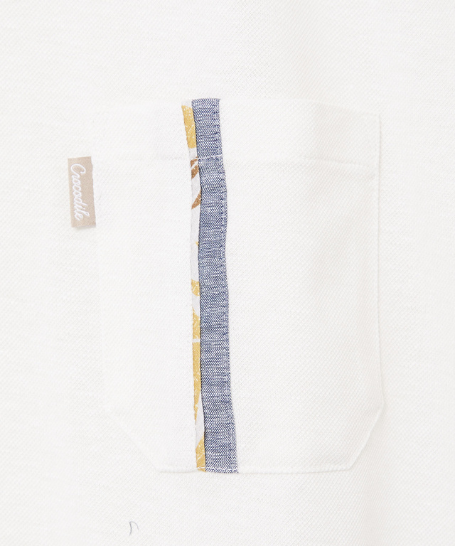 スノーリネン 鹿の子 クルーネックTシャツ【接触冷感】