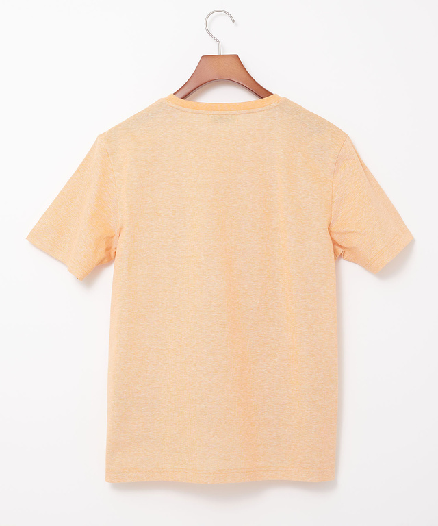 スノーリネン 鹿の子 クルーネックTシャツ【接触冷感】