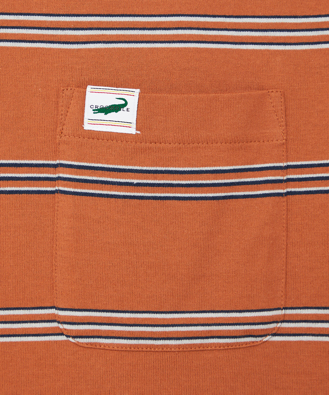 ボーダー柄 Tシャツ【ウガンダ オーガニック コットン】