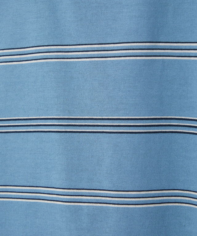 ボーダー柄 Tシャツ【ウガンダ オーガニック コットン】