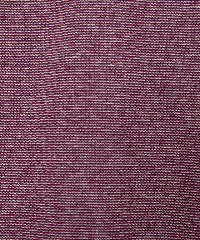 ハイネック リブ カットソー