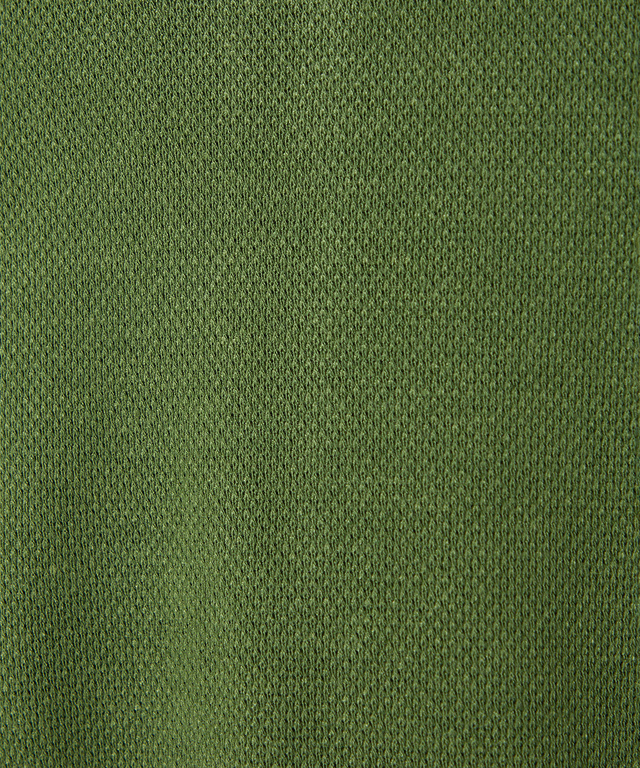 鹿の子 リブ 切り替え トレーナー【日本製生地】