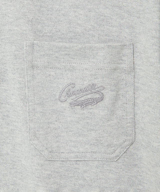 襟デザイン ジップ ポロシャツ