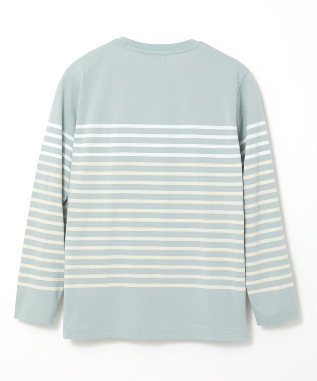 マリンボーダー ポケット付き Tシャツ