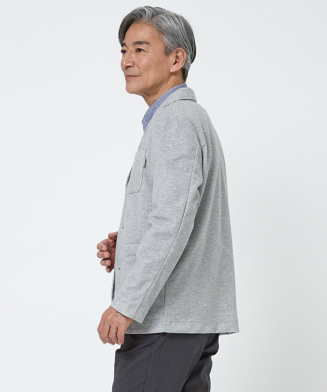 ワッフル カット ジャケット