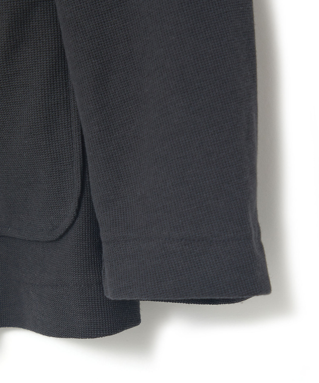 ワッフル カット ジャケット