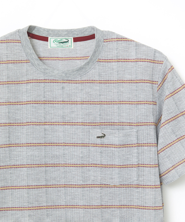 メッシュ ボーダー Tシャツ