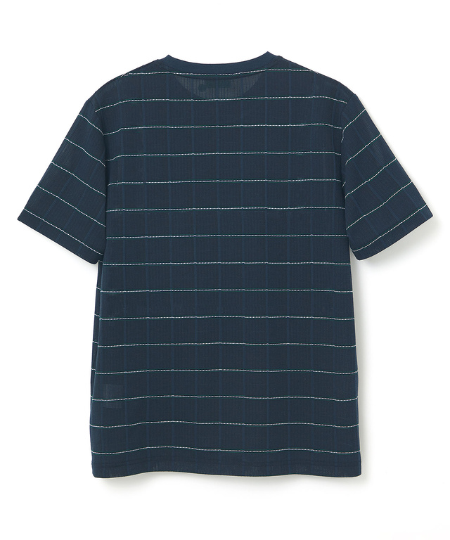 メッシュ ボーダー Tシャツ