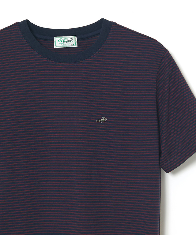 マリンボーダー クルーネック Tシャツ