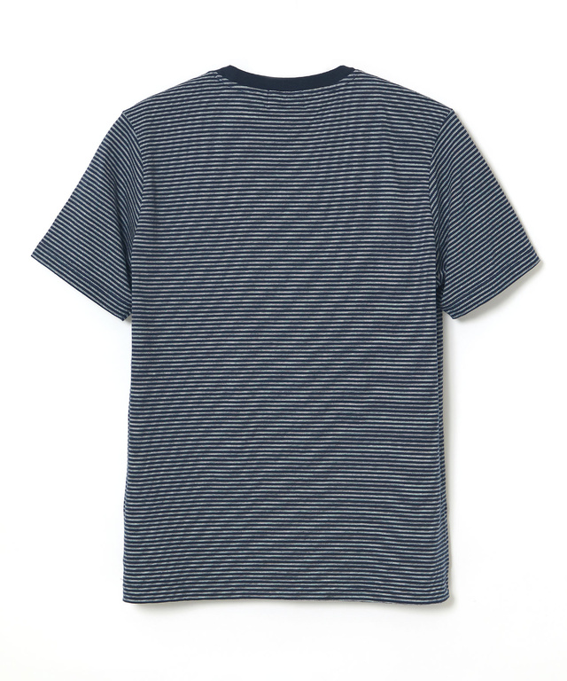 マリンボーダー クルーネック Tシャツ
