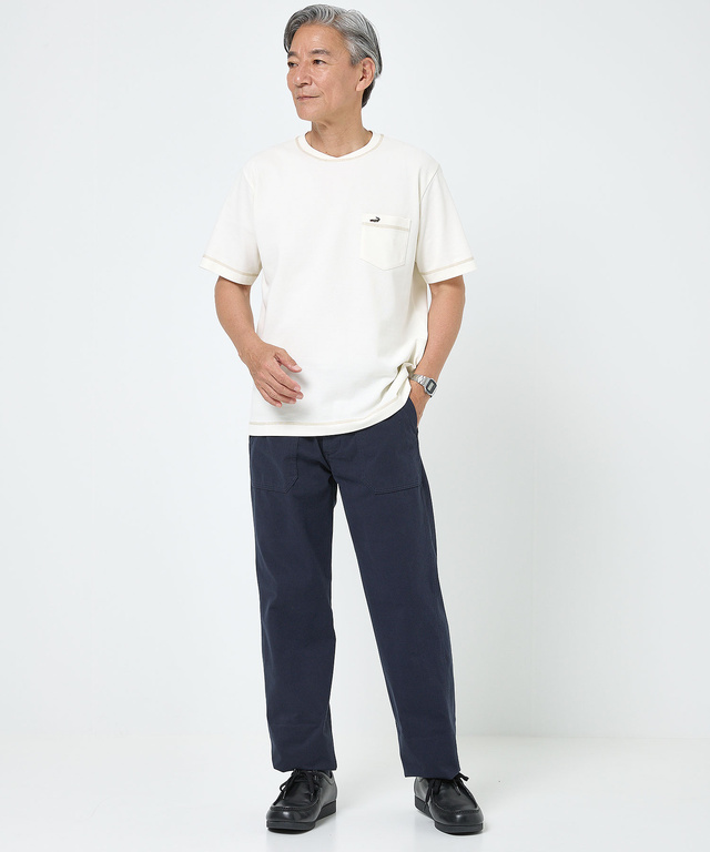 鹿の子 クロスカラー Tシャツ【吸汗速乾】【UV加工】