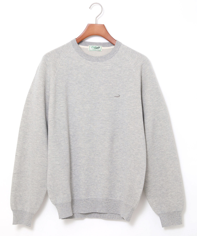 コットン クルーネック トレーナー【手洗いOK】