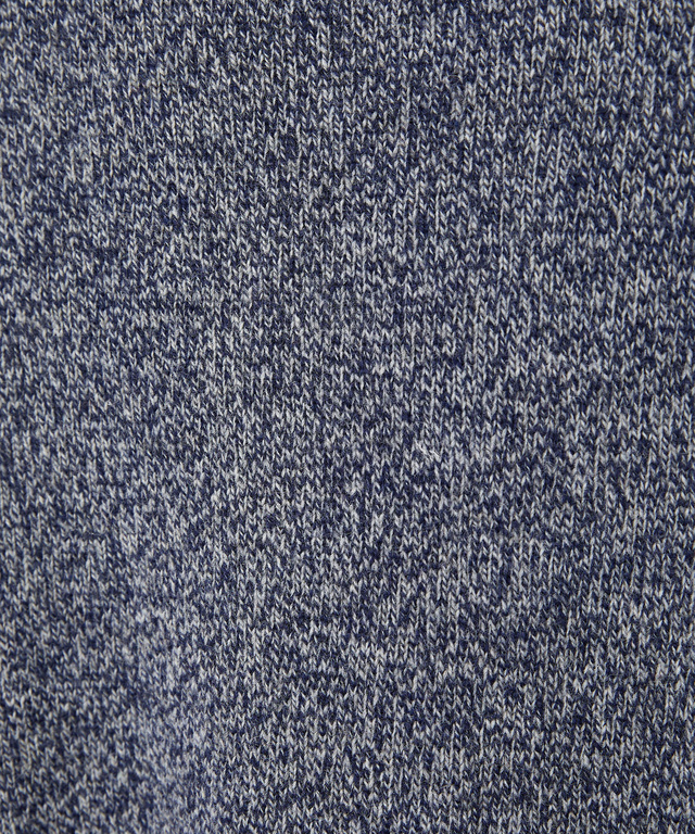ウールブレンド ハーフジップ ニット