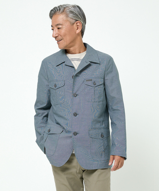 フラップポケット付 ジャケット