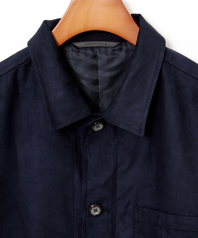 ステンカラー 微起毛 ブルゾン