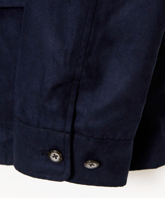 ステンカラー 微起毛 ブルゾン