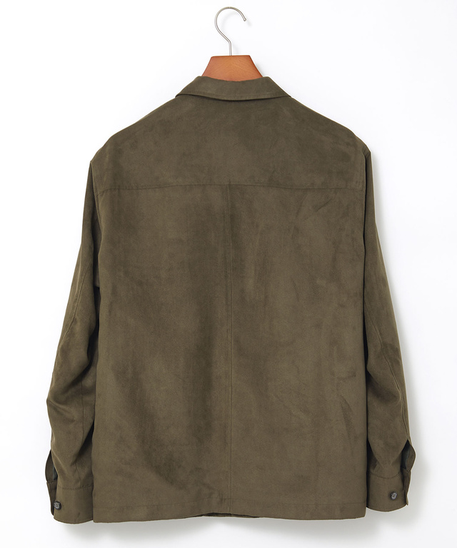 ステンカラー 微起毛 ブルゾン