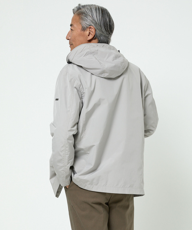 タフタ フード付き マウンテン パーカー