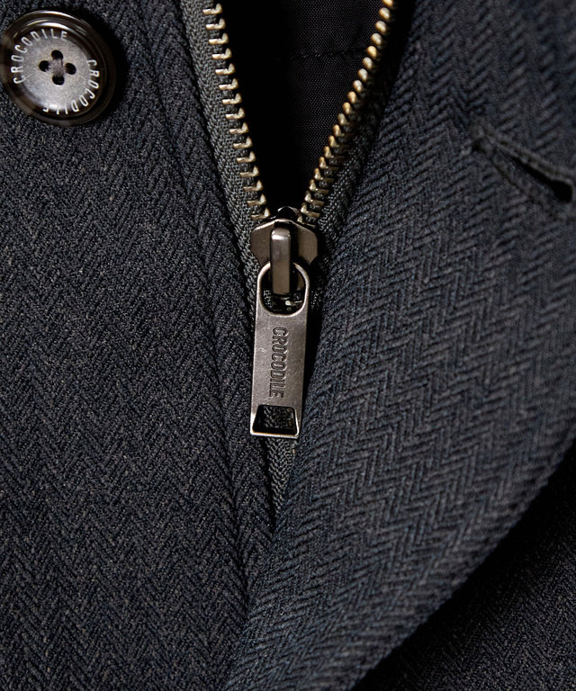 クロコダイルタータン 中綿 ブルゾン