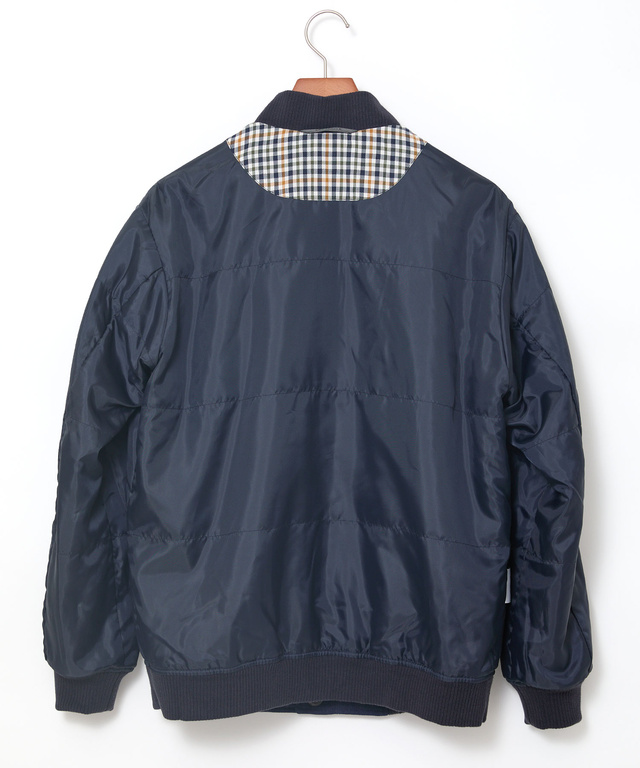 クロコダイルタータン 中綿 ブルゾン