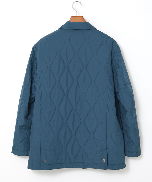 キルティング ステンカラー ジャケット
