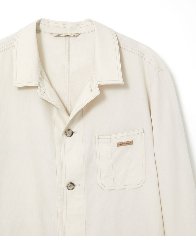 ピケ カバーオール ジャケット