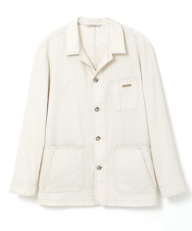 ピケ カバーオール ジャケット