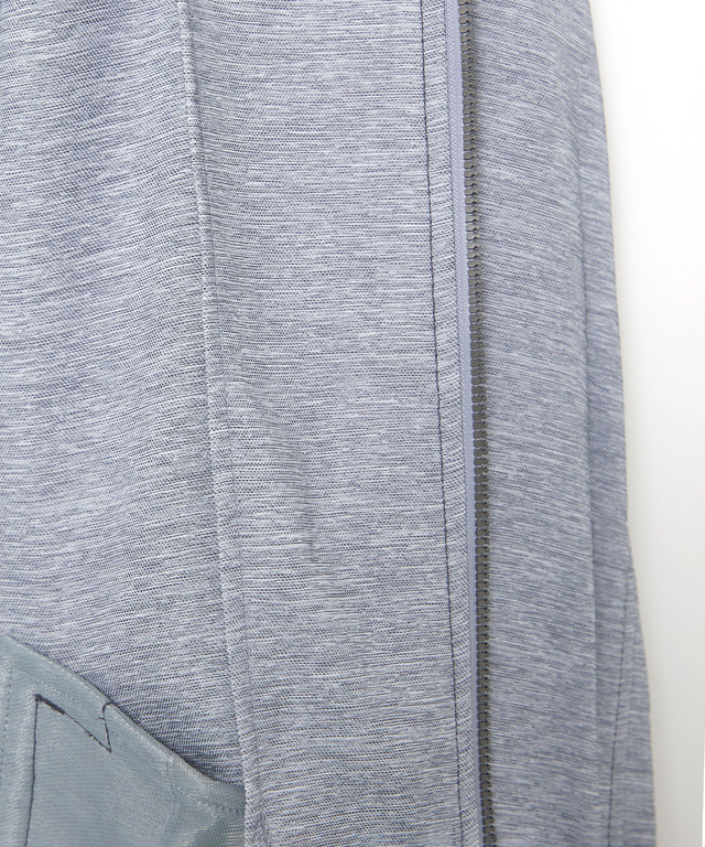 カラミ織り ストレッチ ブルゾン