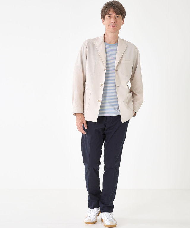 リネンライク 2WAY カバーオール