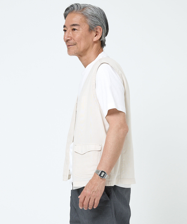 メッシュ リラクシング ベスト
