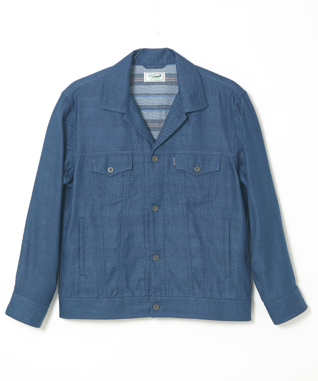 ダブルフェイス ツイル ジャケット【洗濯機洗いOK】
