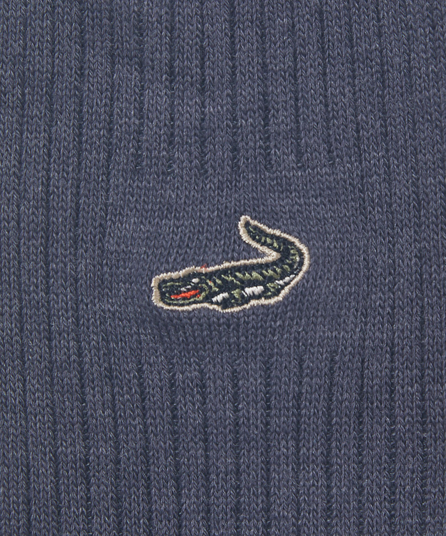 ワンポイント無地ソックス