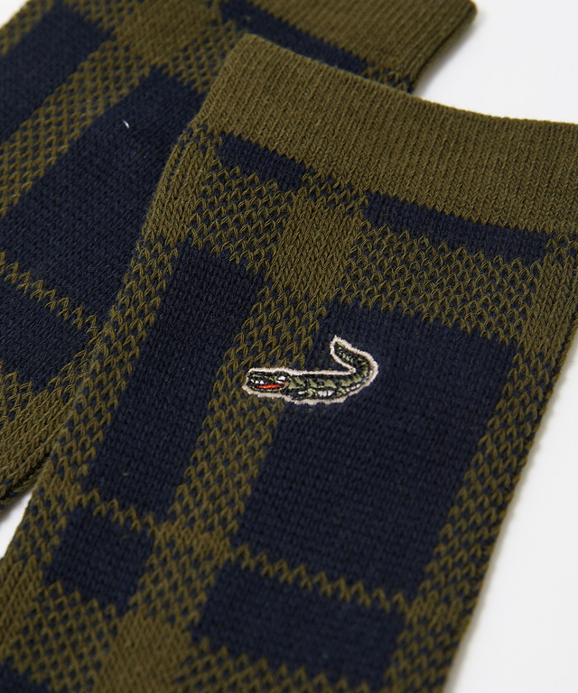 チェック柄 ソックス