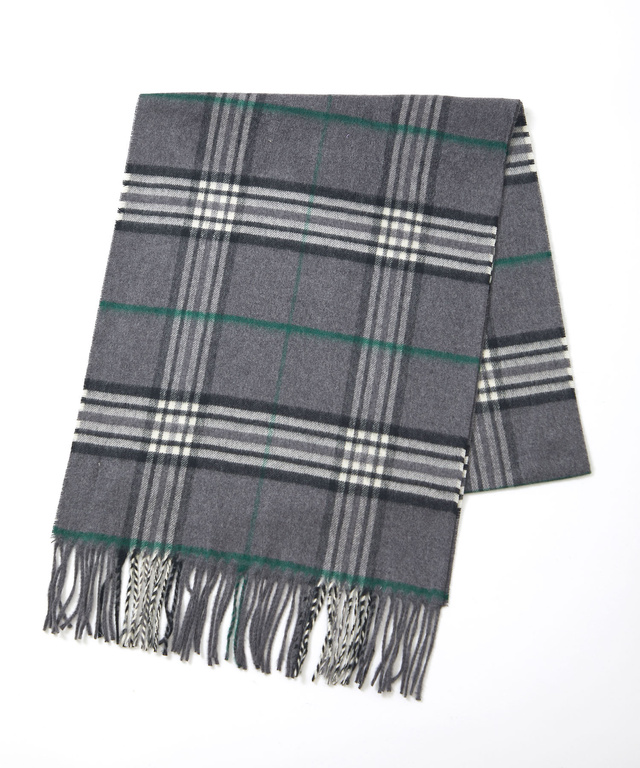 ソフトタッチ チェック柄 マフラー