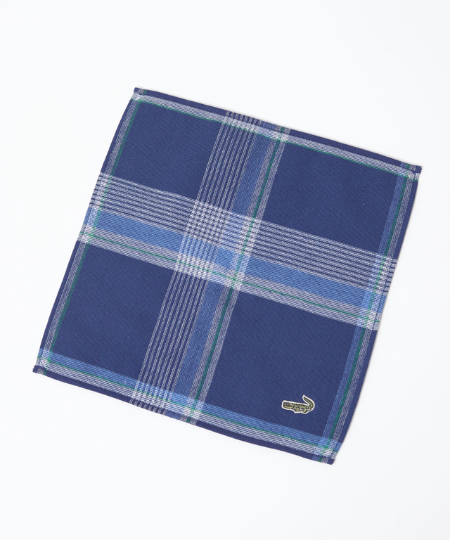 トーンオントーン チェック柄 タオル【日本製】