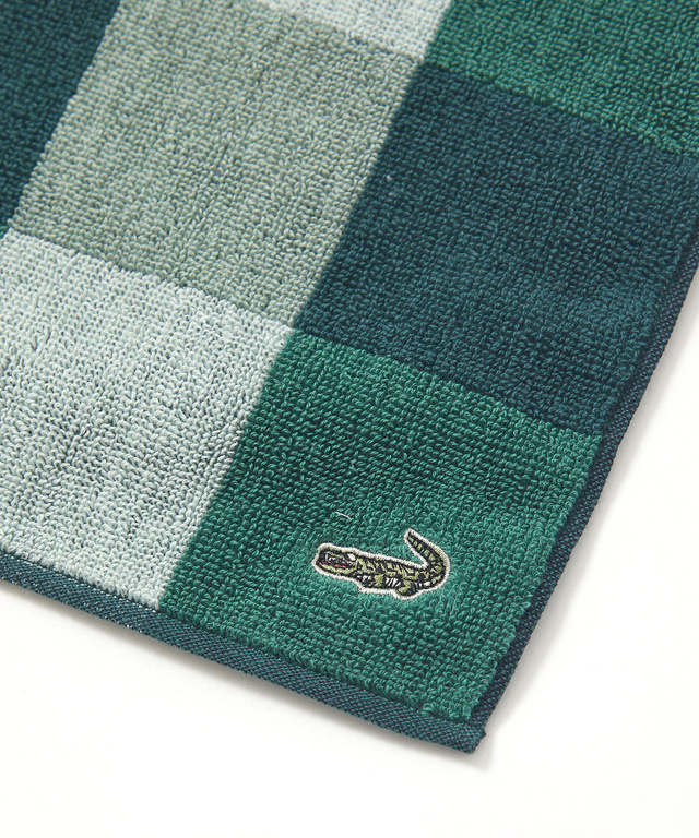 ブロックチェック ハンカチ