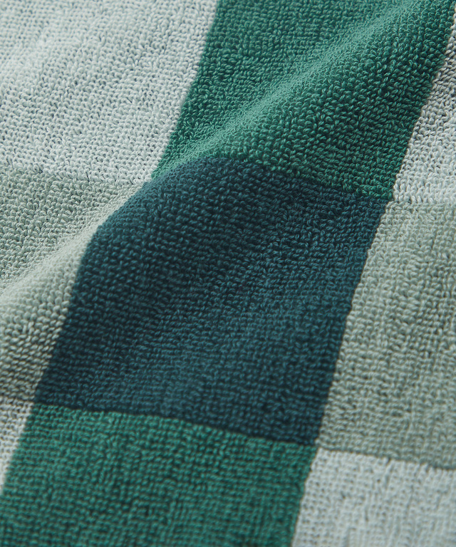 ブロックチェック ハンカチ