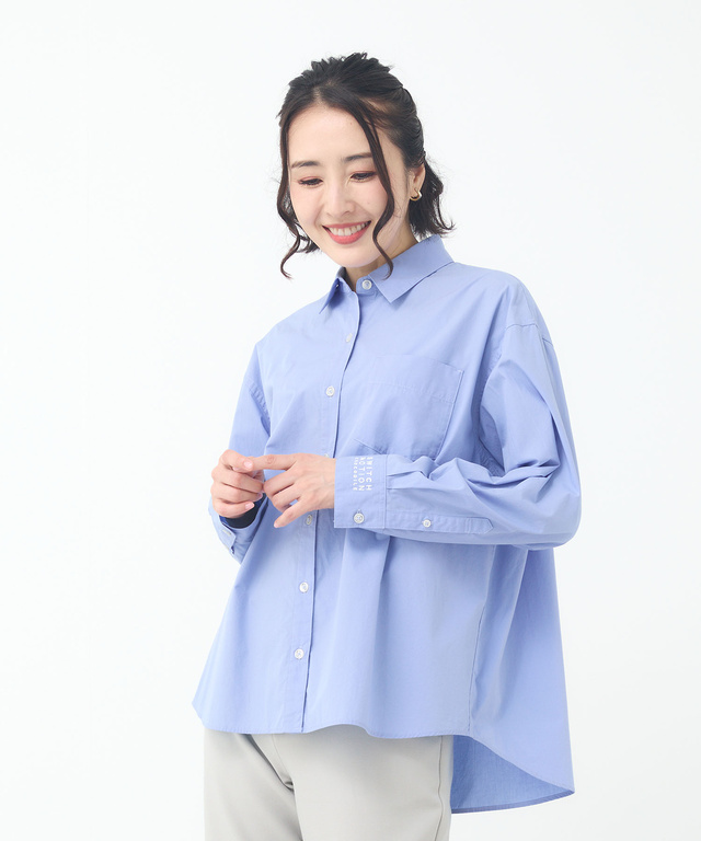 オーバーシルエット デザイン ブラウス