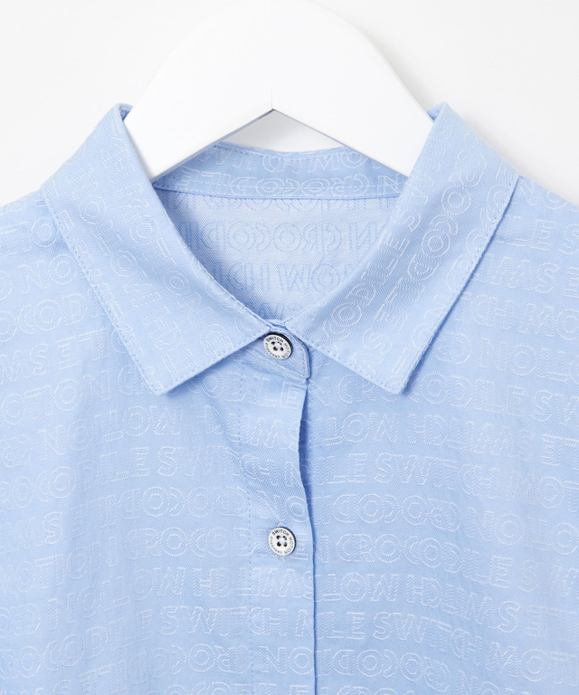 モノグラム ジャカード ブラウス