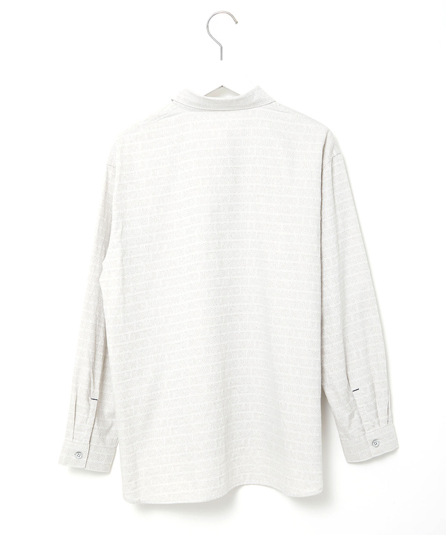 モノグラム ジャカード ブラウス